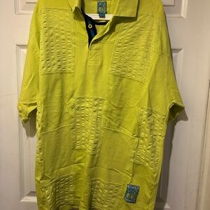 Roma Men's Yellow Polo Shirt